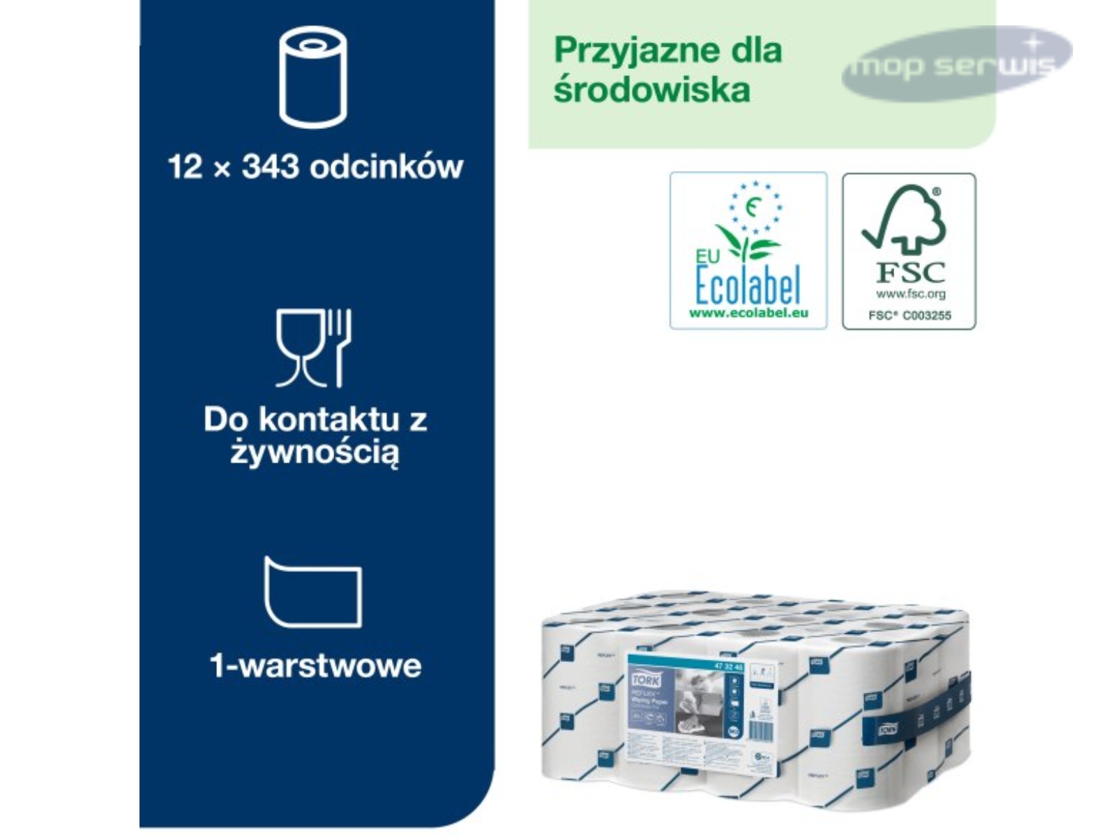 Ręcznik M3 REFLEX x12 Tork 473246